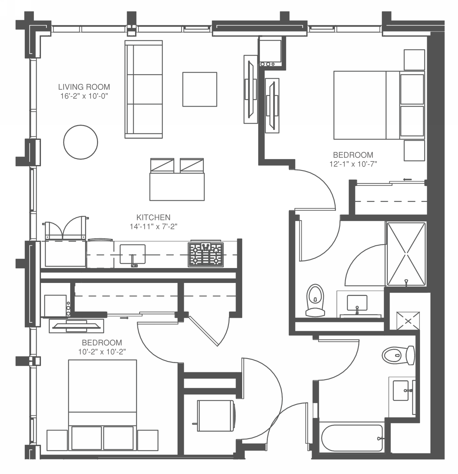 855 W. Madison St Studio-3 Beds Apartment for Rent - Photo Gallery 19